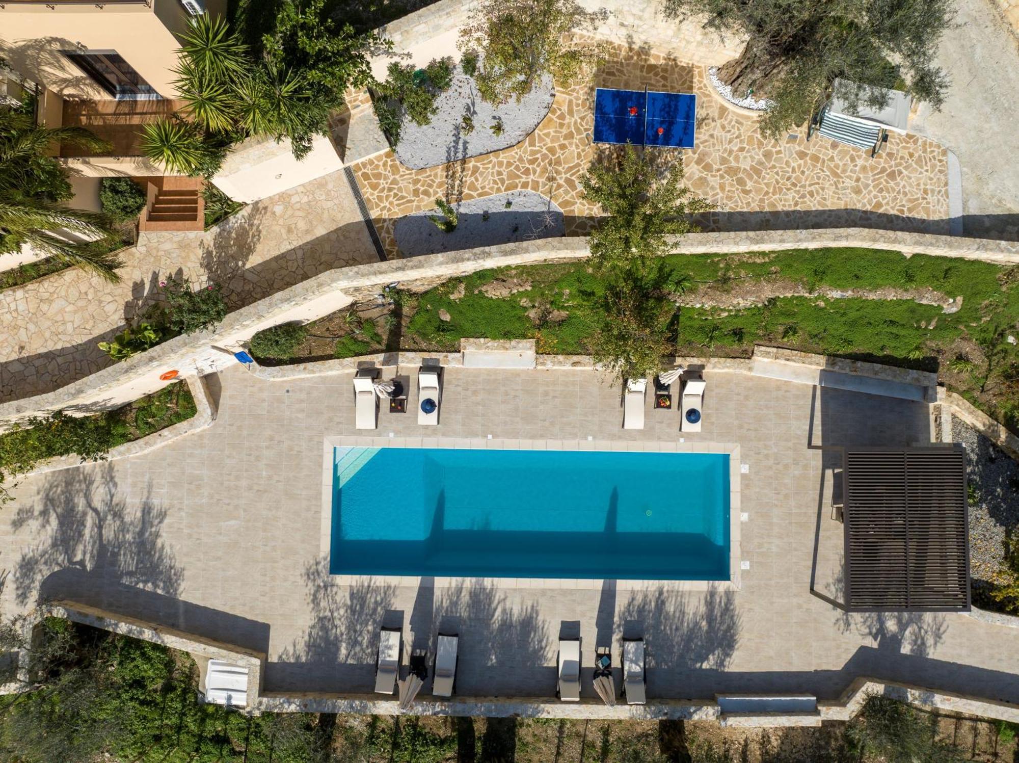 Serenity River Villa Palaiochora Esterno foto